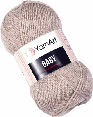Produktbild von Yarn Art Baby 857 Sand Beige Strickgarn