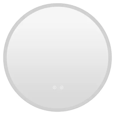 Produktbild von Runder LED-Badezimmerspiegel, 70 cm, beschlagfrei, 3 Lichtfarben