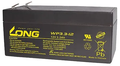 Produktbild von Long Bleiakku WP3.3-12 - 12V 3,3Ah