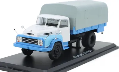 Zdjęcie produktu dla Csepel D-450 HQ niebiesko-biały SSM 1:43