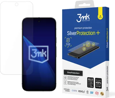 Produktbild von 3mk Display Antimikrobielle Schutzfolie SilverProtection+ für Google Pixel 9A 0,21mm  Self-Heal