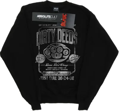 Produktbild von AC/DC - "Just Dial" Sweatshirt für Herren BI4453 (XL) (Schwarz)