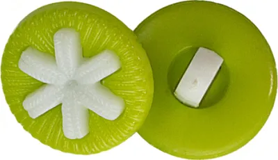 Zdjęcie produktu dla Guzik - średnica 14 mm - zielony