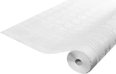 Obrázok produktu pre PROnappe R482501I Damast-Tischtuch (B)1,18 x (L)25 m weiß