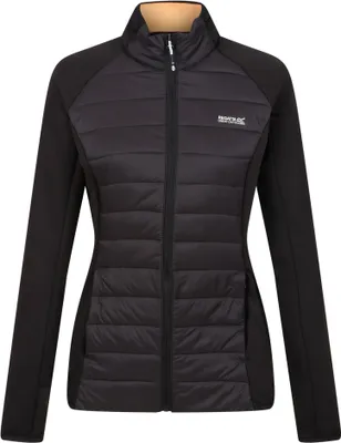 Produktbild von Regatta - "Clumber IV" Hybridjacke für Damen RG8951 (38 DE) (Schwarz/Aprikosen Crush)