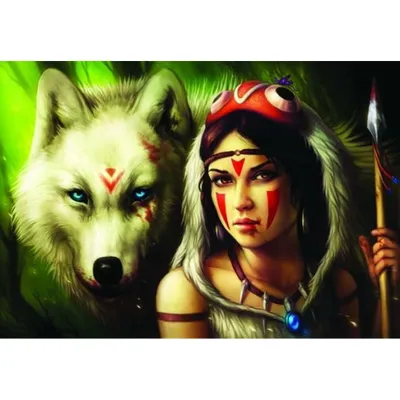 Produktbild von ANATOLIAN Puzzle Prinzessin-Kriegerin 500 Teile