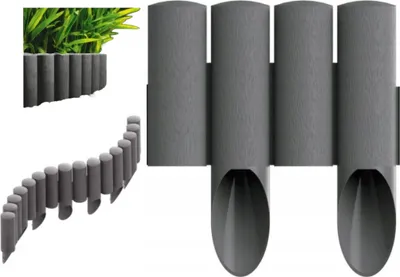 Obrázek produktu pro Garden Pallisade 4 Standard Graphite Grey 2,30 m