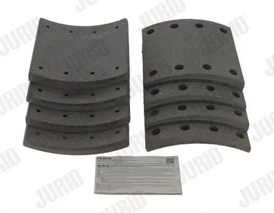 Produktbild von JURID Bremsbelagsatz Trommelbremse 1947701070 20,1mm 203mm Schachtel 10,745kg