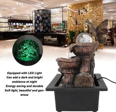 Zdjęcie produktu dla Dekoracyjna pompa USB z podświetleniem LED do salonu