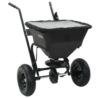 Produktbild von Handstreuwagen Salzstreuer PVC und Stahl 106x73x76 cm 45 L
