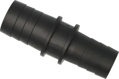 Produktbild von Schlauchverbindungsröhrchen gerade ¾" Kunststoff Ø 21 x 24 mm, schwarz