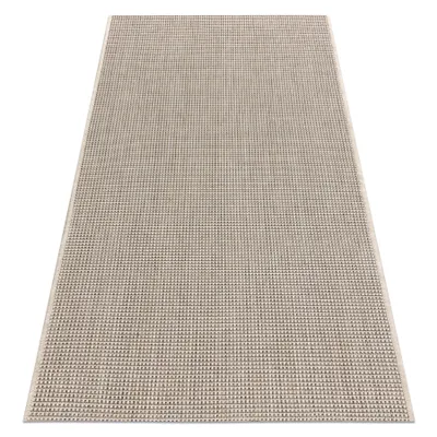 Image de TAPIS EN CORDE SIZAL FLOORLUX 20580 plaine couleur unie - champagne / taupe beige 200x290 cm