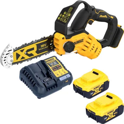 Produktbild von DeWalt DCMPS 520 P2 Akku Astsäge 18 V 20 cm Brushless + 2x Akku 5,0 Ah + Ladegerät