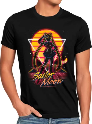 Produktbild von BaumwolleCloud Sailor Bunny Herren T-Shirt anime manga cosplay crystal