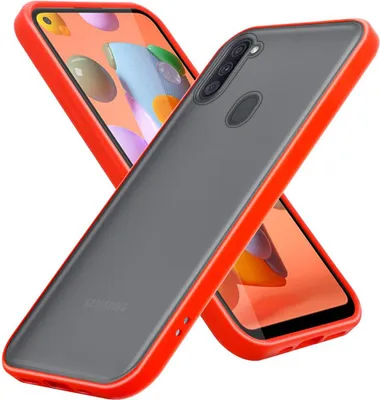 Image de Cadorabo Housse pour Samsung Galaxy A11 / M11 Housse de protection en transparent Housse hybride Etui TPU silicone