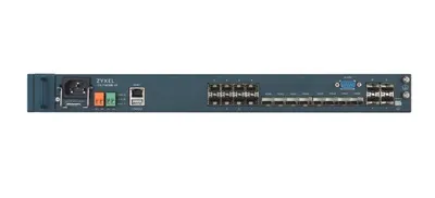 Produktbild von Zyxel 1U Pizza Box 8-port GPON OLT, GPON, 100-240 V, -36-72 V, -40 - 65 °C, 10 - 95%, 440 mm