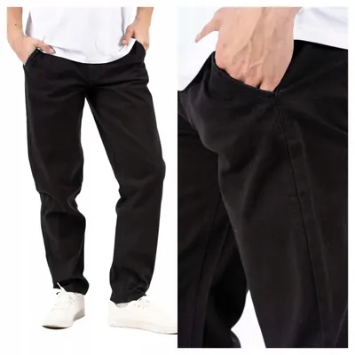 Produktbild von Marcus | Gerry Chino Herrenhose, Schwarz, Baumwolle, Weite Passform, W36 L30