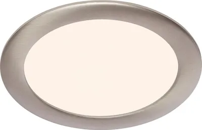 Produktbild von LED Einbauleuchte, Ø 17 cm, 12 W, Matt-Nickel, Briloner Leuchten