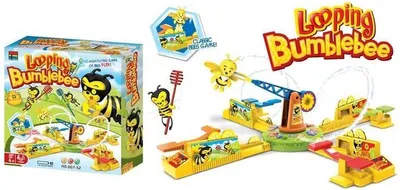Produktbild von Looping Bumblebee - Lehrreiches Aktionsspiel für Jung und Alt - Schütze deine Blumen vor der Biene
