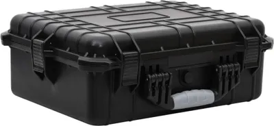 Produktbild von Flugkoffer Tragbar Schwarz 52x40x19 cm PP