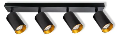Produktbild von Spot Lampe GU10 verstellbar 4-flammig länglich Modern