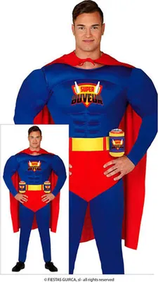 Obrázok produktu pre Guirca Super Buveur Pánsky kostým L L