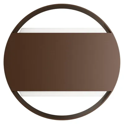 Immagine prodotto di Clos Wall Dual 16W Applique LED da Esterno 120 gradi CCT Switch 3000K/4000K/5000K IP65 IK08 Corten Texturizado - Beneito & Faure
