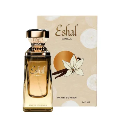 Image de Paris Corner Eshal Vanille 100 ml Eau de Parfum pour femme,Parfum authentique de Dubaï