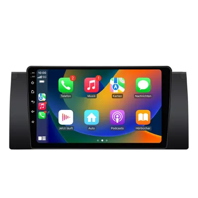 Immagine prodotto di Android Radio 64GB per BMW Serie 5 E39 Carplay Navi Controllo del volante Bluetooth RDS WIFI DSP GPS DAB+