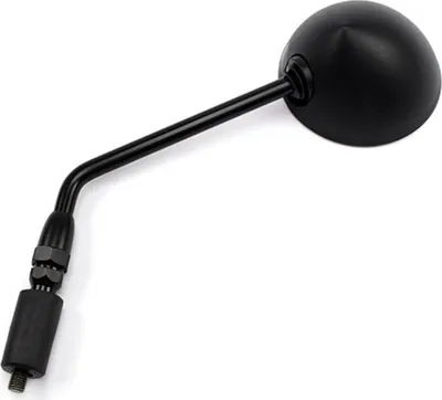 Image de Rétroviseur gauche HERT noir filet à droite D 10x1,25 pour MOTO GUZZI
