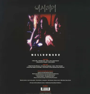 Obrázok produktu pre W.A.S.P. - Helldorado (180g) (Limited Edition) (Orange Vinyl)