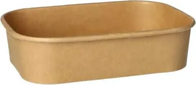 Produktbild von PAPSTAR Verpackungsbecher "pure" 1.000 ml braun 25 Stück