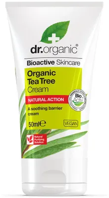 Productafbeelding van Dr Organic Teatree Crème (50 ml)