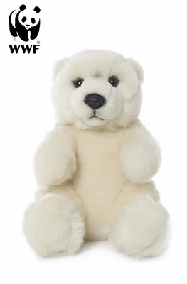 Produktbild von WWF Plüschtier Eisbär (sitzend, 15cm) Bär Polarbear