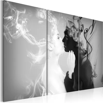 Produktbild von Modernes Wandbild 020101- 168 (120x80) - 3 Teilig Bilder Fotografie auf Vlies Leinwand Foto Bild Dekoration Wand Bilder Kunstdruck Abstrakt Strand