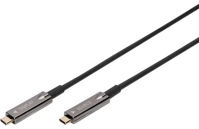 Obrázek produktu pro Digitus AK-330160-100-S, 10 m, USB C, USB C, USB 3.2 Gen 1 (3.1 Gen 1), Černá