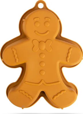 Produktbild von Silikonbackform - Lebkuchen - 26 x 19 x 5 cm 1 Stück [57273C].