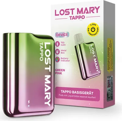 Produktbild von Elfbar Lost Mary Tappo Akku Green Pink