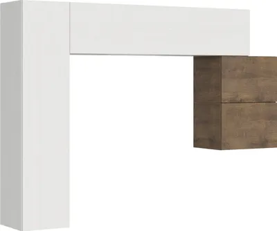 Produktbild von Zusammensetzung der Wohnzimmerwand A25 B.204 H.173,6 P.39,2