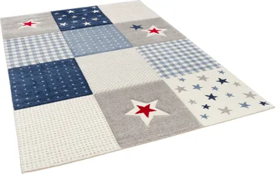 Produktbild von Kinderteppich | Spielteppich | Kurzflor | Verschiedene Motive, Größe:160x230 cm, Farbe:Blau