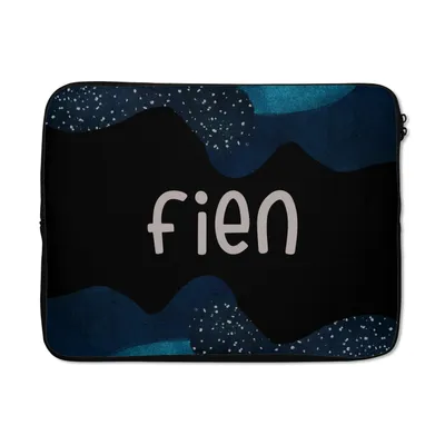 Produktbild von MuchoWow® Laptop Hülle 17 Zoll Laptoptasche Fien - Pastell - Mädchen - Zipper - Schutzabdeckung