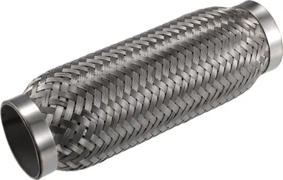 Produktbild von 50x205mm Universaler Kfz-Auspuff-Flexschlauch Silberfarben
