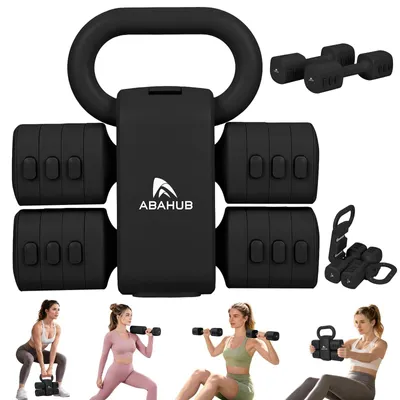 Immagine prodotto di Set di kettlebell e manubri regolabili da 5,5 kg