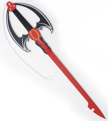 Produktbild von Keyblade Rot Schwert Stahl Replik