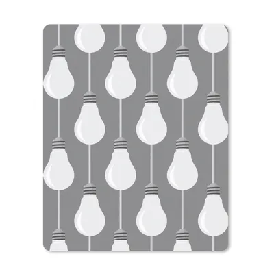Produktbild von MuchoWow® Mauspad Mousepad Lampen - Muster - Retro 30x40 cm - Mousepads - Maus Mat - Pad - Mausunterlage - Mausmatten