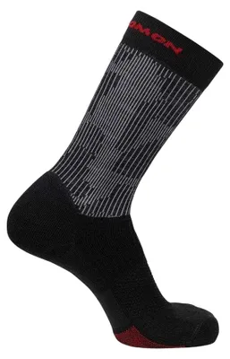 Image de Salomon - Chaussettes « X Ultra » pour hommes/femmes Unie PP9136 (35,5 EU - 38 EU) (Noir)