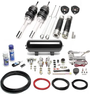 Immagine prodotto di Kit sospensioni pneumatiche TA Technix nero per VW Maggiolino Cabriolet Jetta Tipo 16