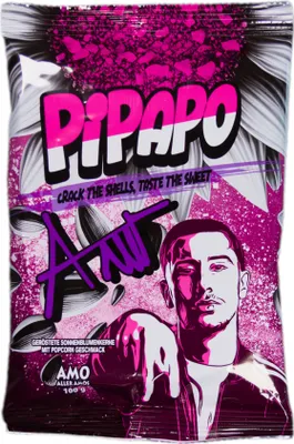 Produktbild von PIPAPO Amo geröstete Sonnenblumenkerne Sweet Popcorn 100g