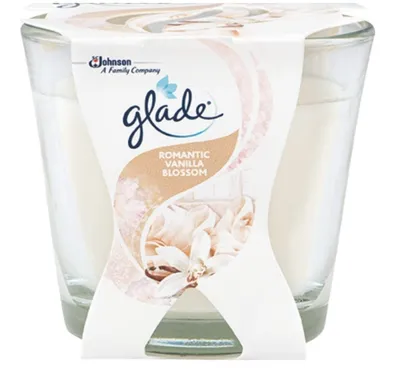 Image de Glade Brise Decor Bougie parfumée Tendre rêve de vanille 70g