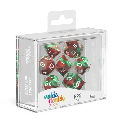 Produktbild von Oakie Doakie Dice Würfel RPG-Set Gemidice - Bloody Jungle (7)